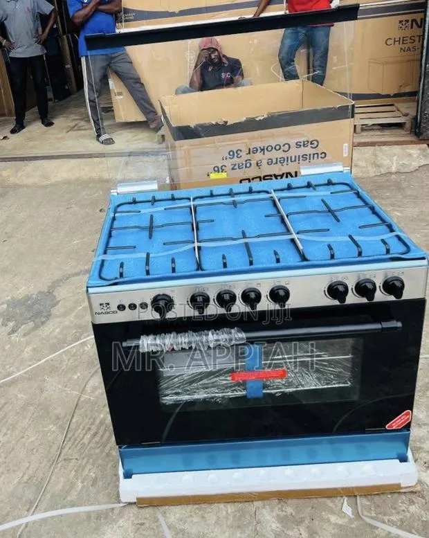 Shop Nasco 5 Gas Burner With Oven Grill(Black) · Photo 1