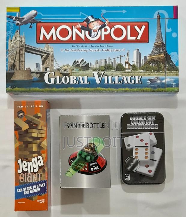 Monopoly + Jenga + Spin the Bottle + Dominoes · Photo 1