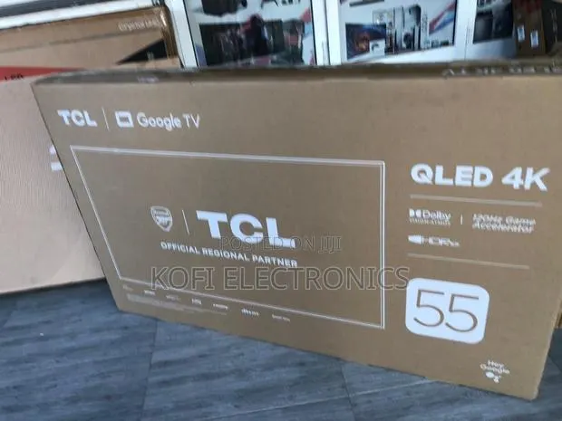 TCL 55-Inch Uhd Qled Television Perfect for Movies Gaming · Photo 1