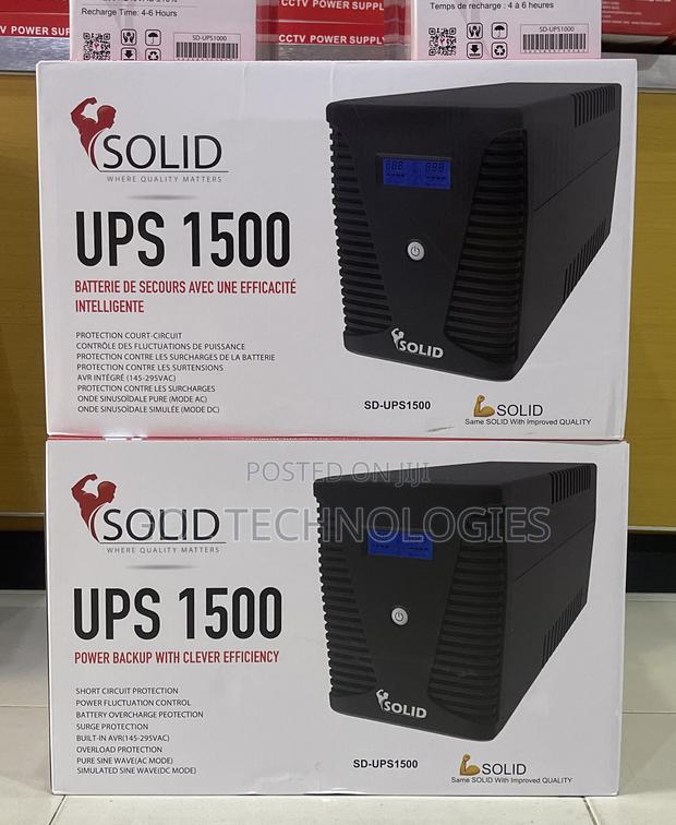 Ups 1500va Solid Power Backup With Clever Efficiency · Photo 2