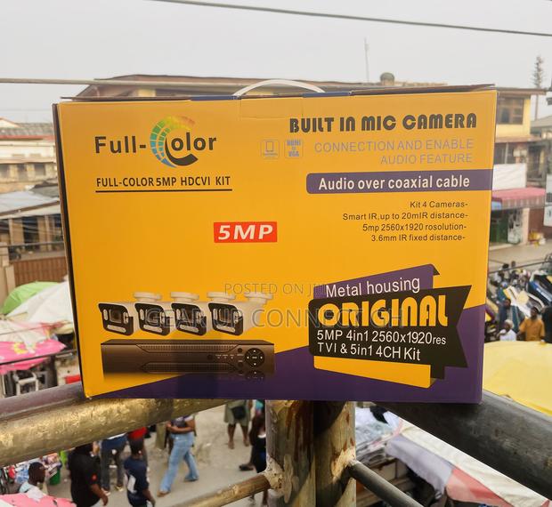 Full Color 4 Channel CCTV Camera 5mp · Photo 1