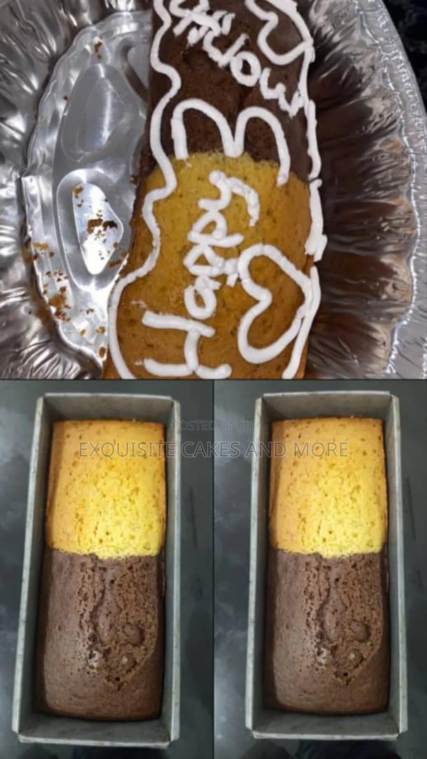 8 Inch Raw / Plain Cake, Two Flavours · Photo 6