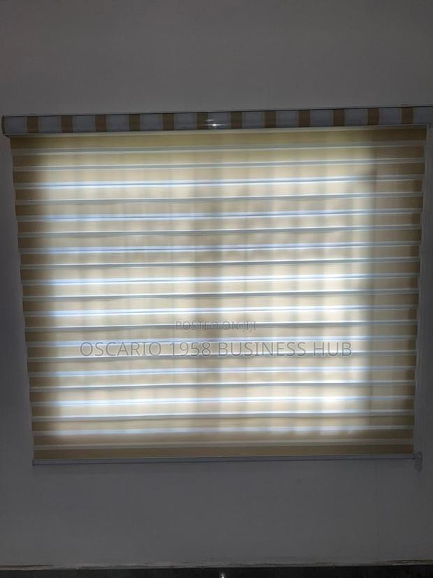 Lovely Cream and Off White Window Blinds · Photo 2