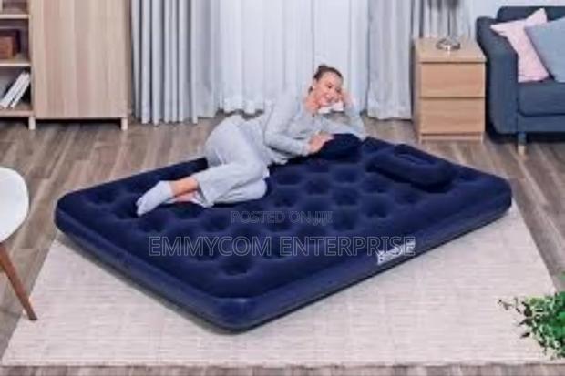 Bestway Queen Size Air Bed Mattress With Pillow · Photo 3