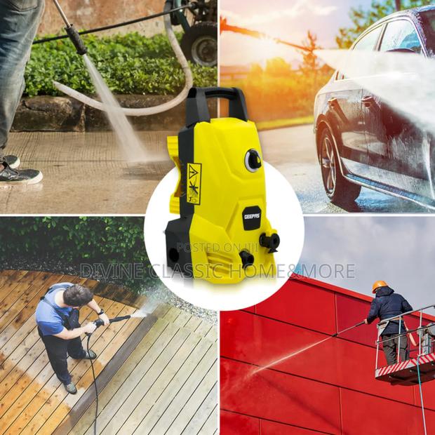 Geepas 105bar High-Pressure Washer With Extra Long Hose (2500w) · Photo 2