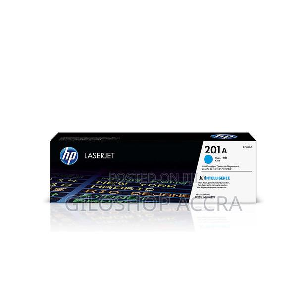 Hp 201a Cyan Original Laserjet Toner Cartridge Cf401a · Photo 1
