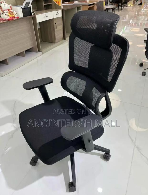 Ergonomic High Back Office Chair - Black · Photo 1
