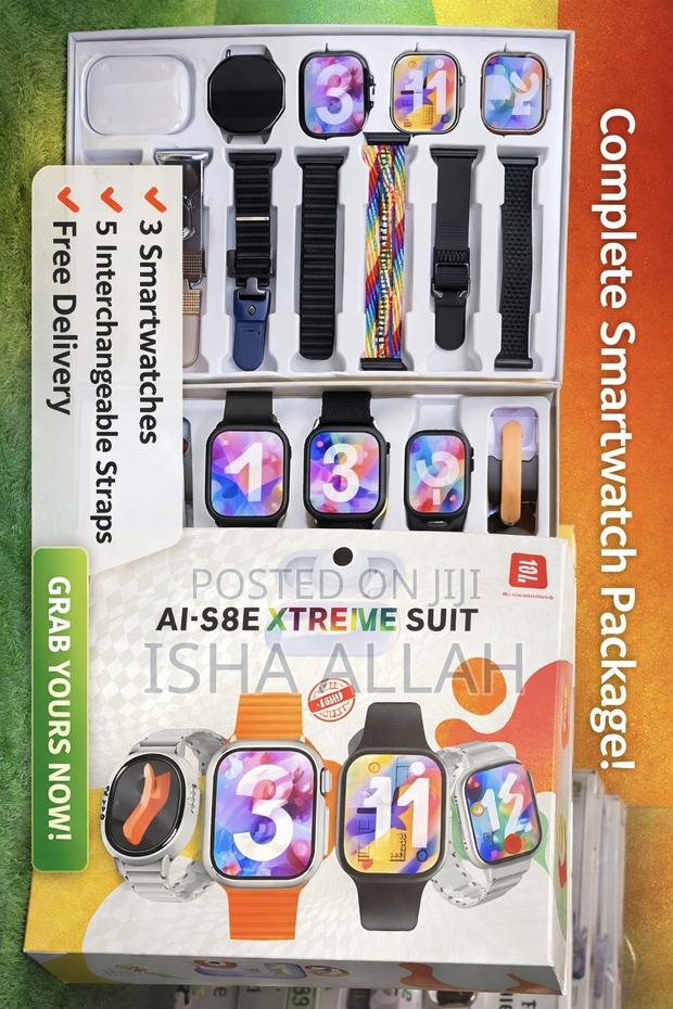 Ai98 Combo .Watch7+ Ultra3+ Watch11+ Watch12 With Pods. Amoleddisplay · Photo 2