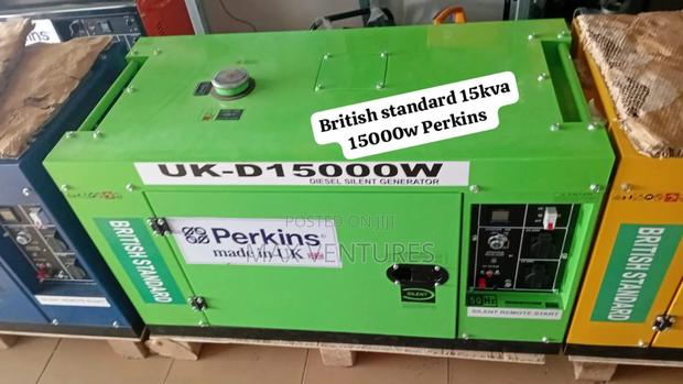 15kva Perkins Diesel Generator 15000w Silent Remote Start · Photo 1