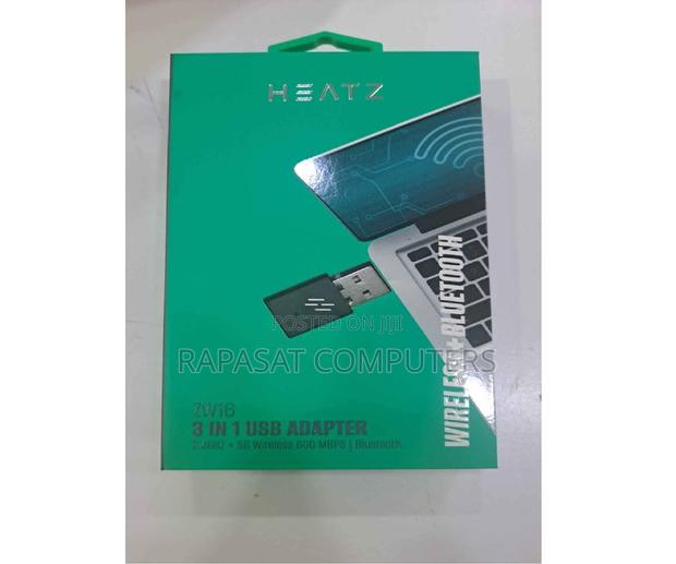 Heatz Zw16 3-in-1(Dual Band, Wireless, Bluetooth) Usb Adapter · Photo 1