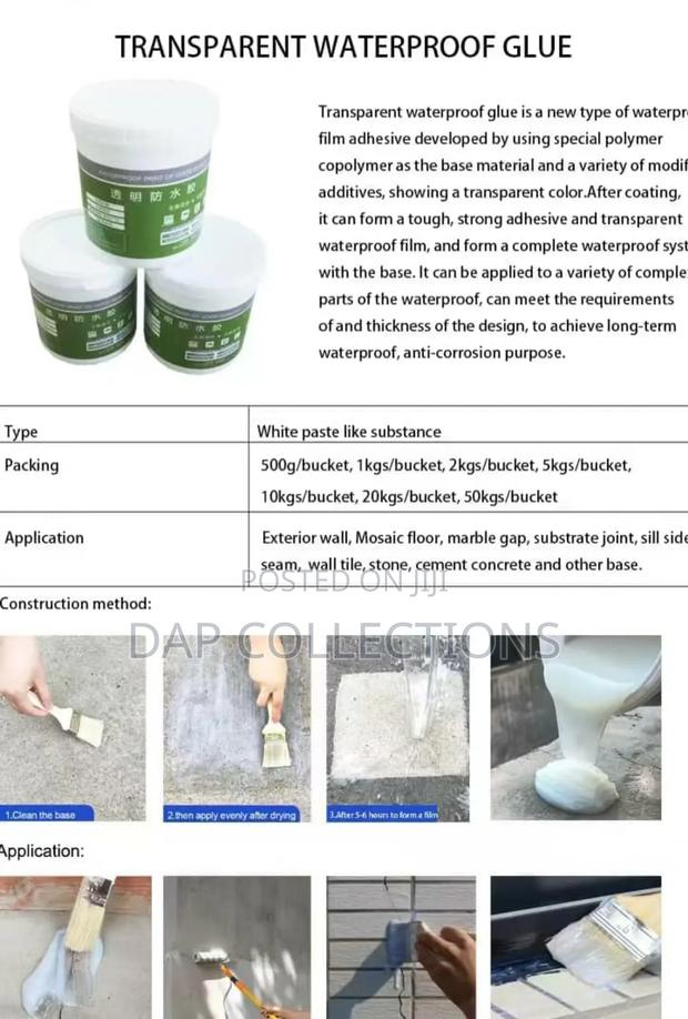 Quality 20kg Transparent Waterproof Glue · Photo 3