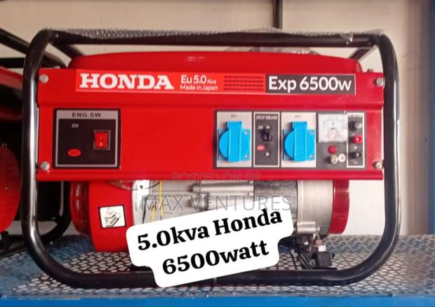 Easy Start Honda 5.0kva 6500watt Petrol Generator 5.0kva · Photo 1