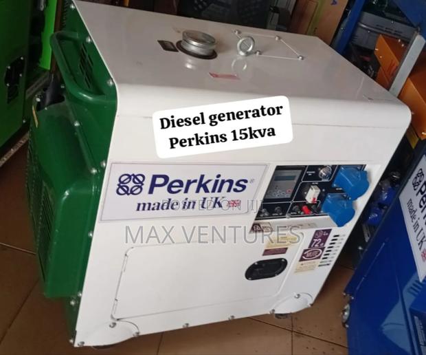 Aircooling Perkins 15kva 16500w Diesel Generator Silent 15kv · Photo 1