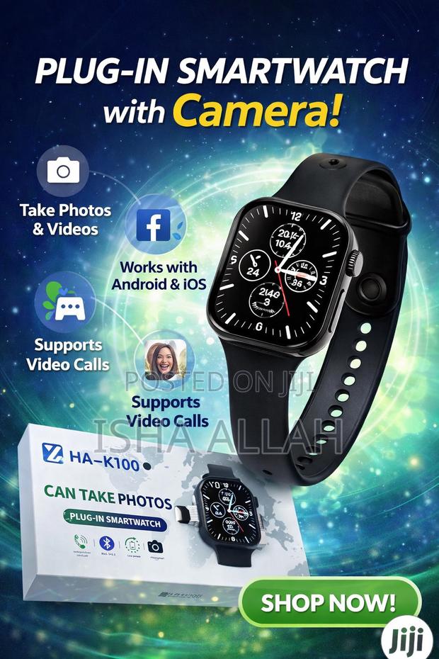 Simcard Smart Watch With Camera – Make Calls, Take Photos · Photo 5