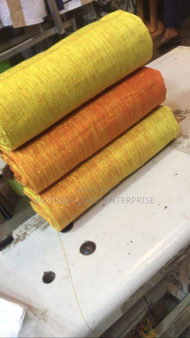 Orange and Yellow Ombre Kente · Photo 2