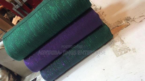 Purple and Gold Ombre Kente · Photo 1