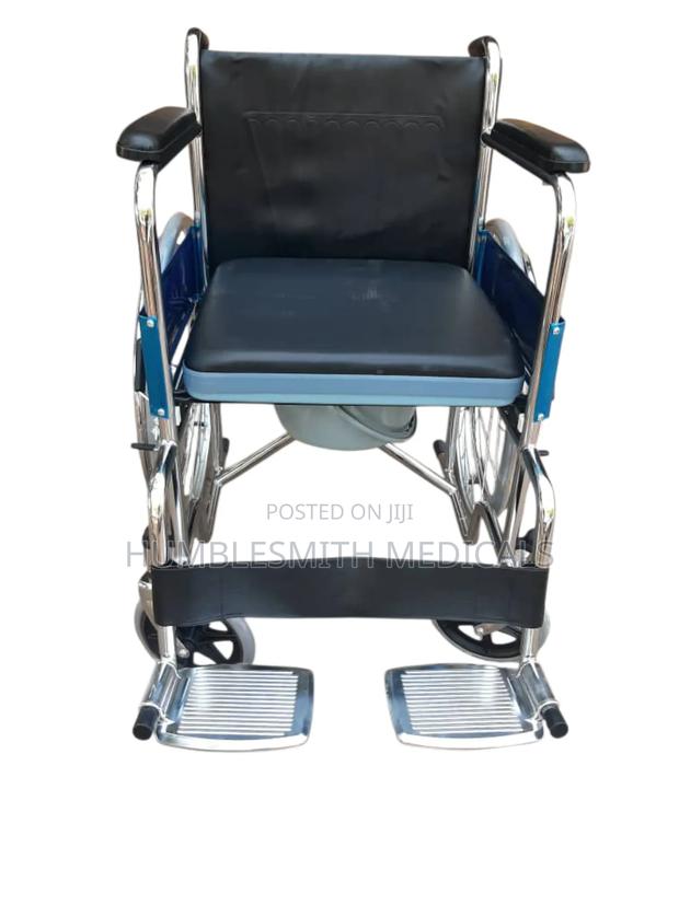 Commode Wheelchair (Short Back) · Photo 1