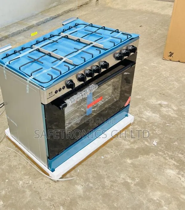High Affordable Nasco 5 Burner 90×60 Gas Cooker Grill [NASGC-AMG80S] · Photo 1