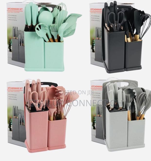 19 Pieces Silicone Kitchen Set · Photo 1