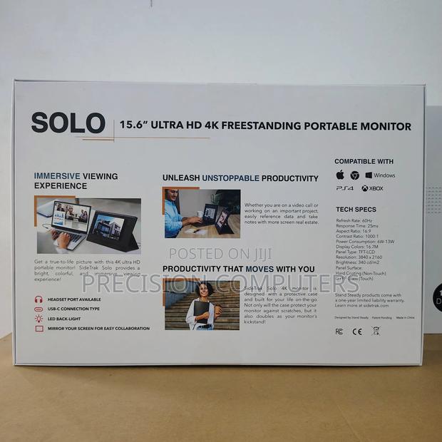 Solo Sidetrack 15.6" Uhd Touchscreen Portable Monitor · Photo 2
