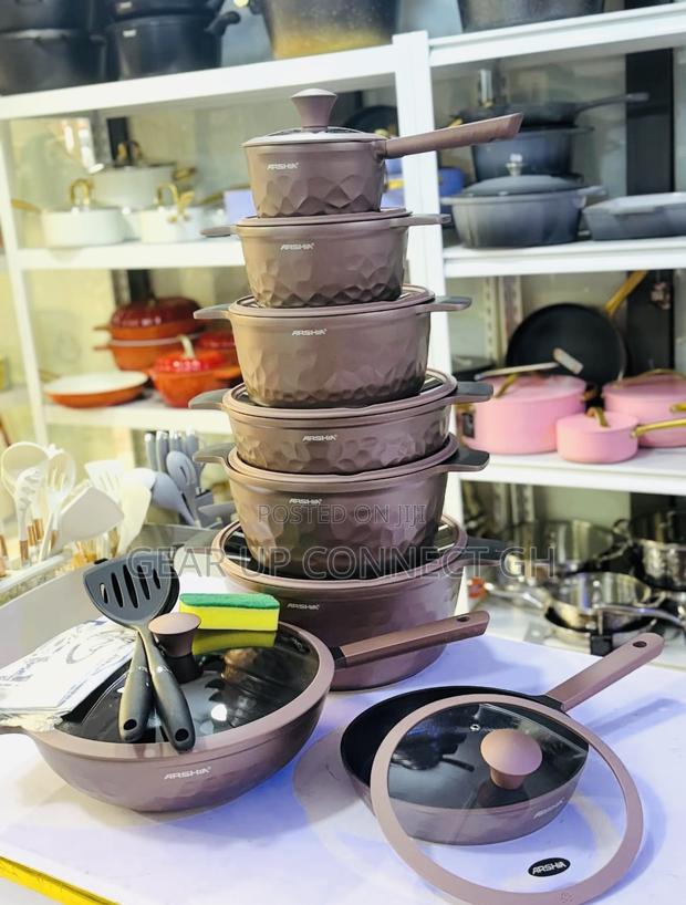 16 Pieces Arshia Die-Cast Cookware Ser · Photo 1