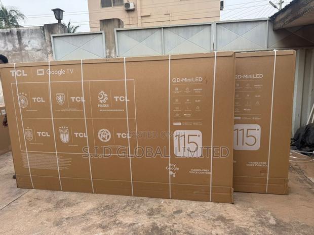 Ultra Slim Design Tcl 115′′ Qd Mini Led 4k Television 115x955 · Photo 1