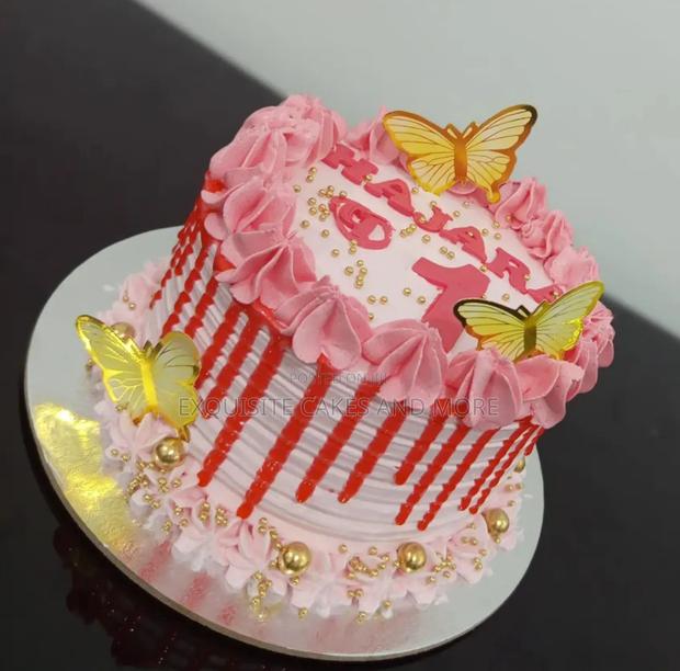 Cute Pink Birthday Cake, Order Now · Photo 1