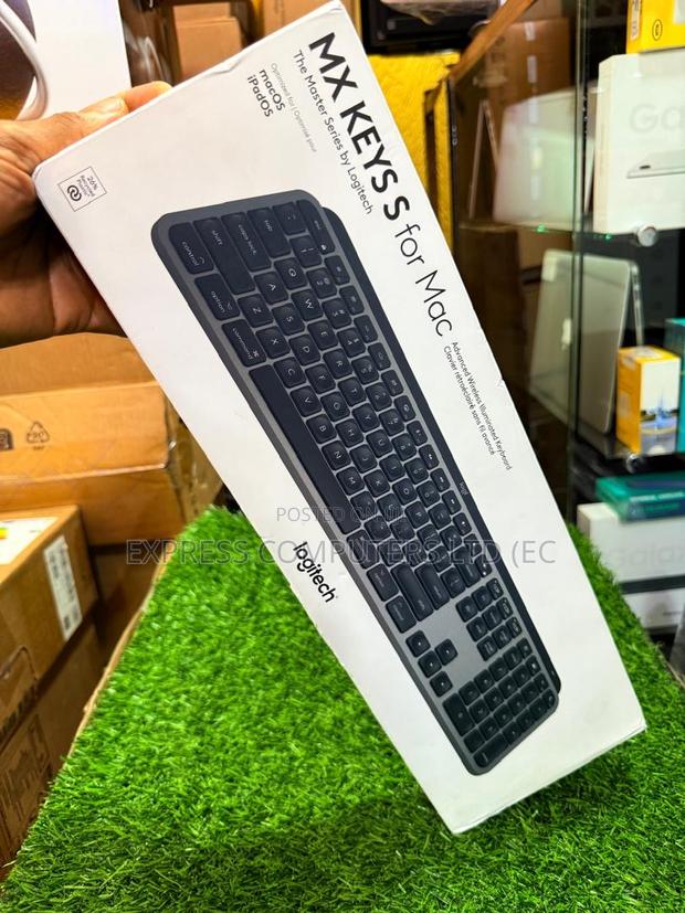 Logitech Mx Keys S Wireless Keyboard - Backlit for Mac Original · Photo 1