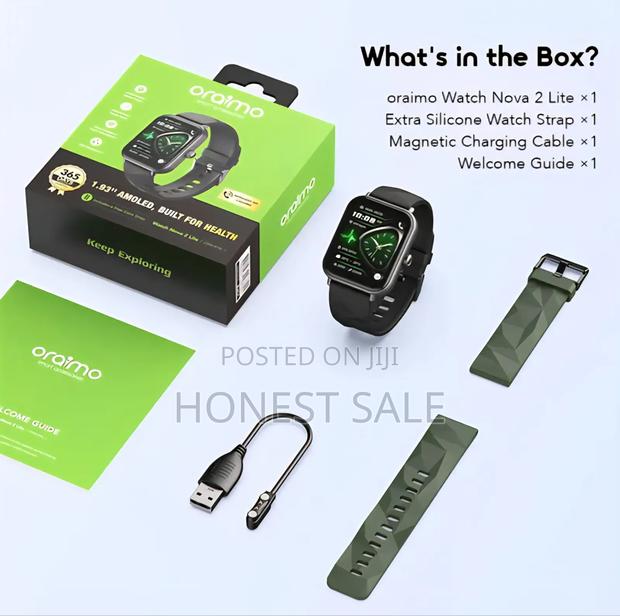 Oraimo Watch Nova 2 Lite 1.93'' Amoled Full Touch Screen Smart Watch · Photo 2