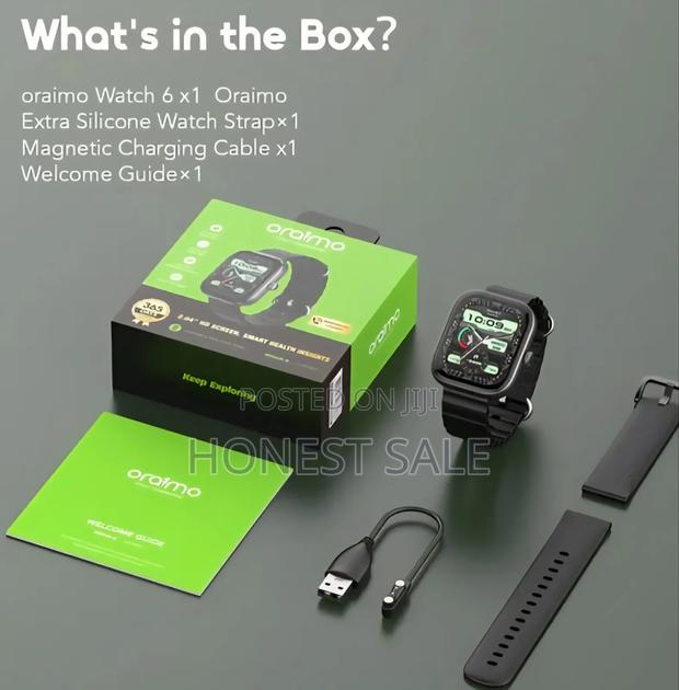 Oraimo Watch 6 2.04" TFT Ip68 Smart Watch · Photo 2