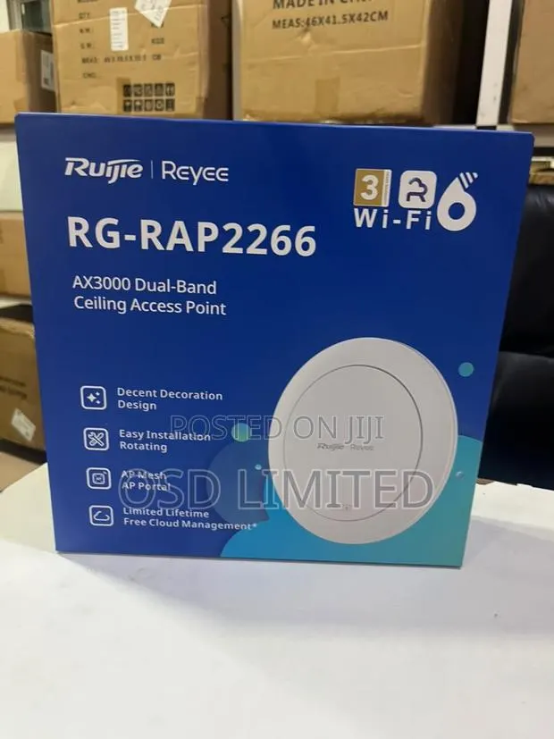 Blazing Fast Wi-Fi 6, Seamless Style With Ruijie RAP2266 · Photo 1