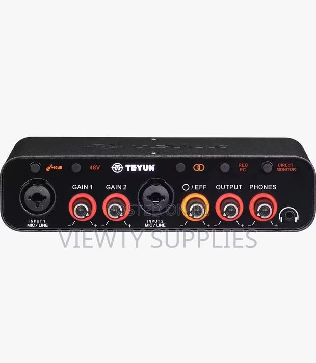 Teyun Q26 2 Channels Professional Audio Interface Sound Card Console · Photo 2