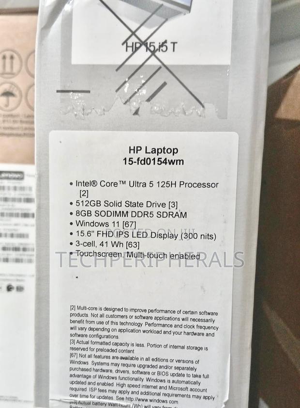 New Laptop HP 15 8GB Intel Core Ultra 5 SSD 512GB · Photo 2