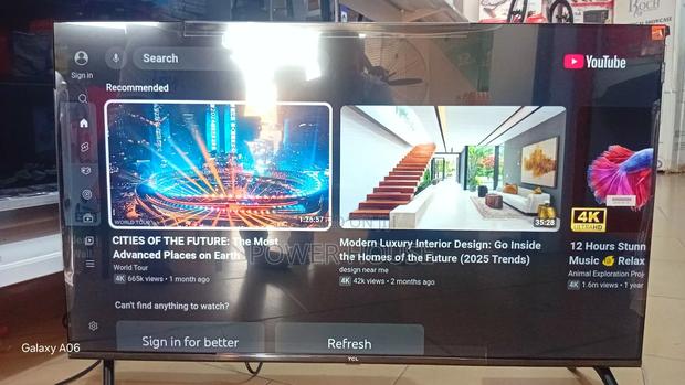 TCL Smart Tv 55inches Clear View 55inches Tv · Photo 1