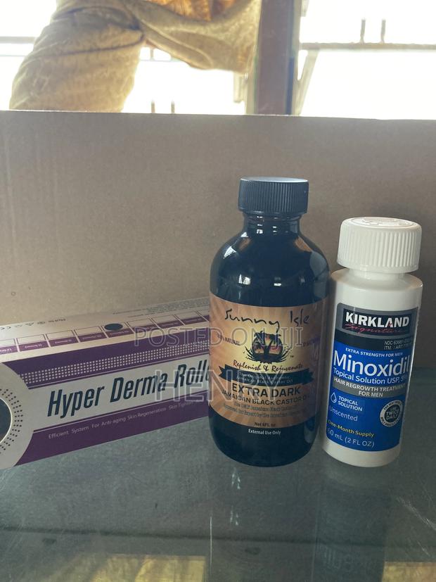 Natural Hair Growth Kit- Kirkland Minox + Sunny Isle + Hyper Derma · Photo 3