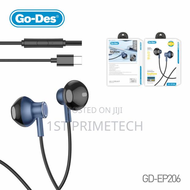 Go-Des Type C Wired Earphones · Photo 2