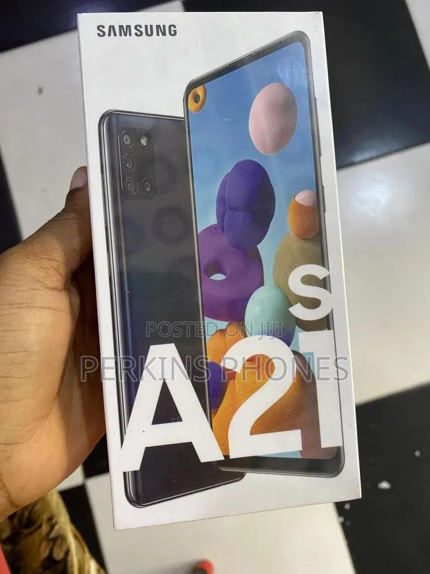 New Samsung Galaxy A21s 128 GB Black · Photo 1
