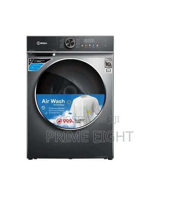 Sigma Combo 10.6kg/6kg Washing Machine Dark Grey SWM-T107cfl · Photo 1