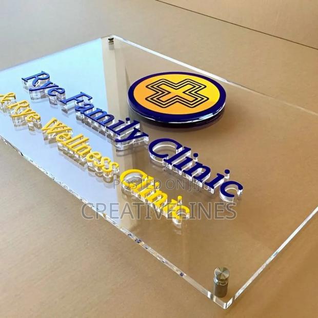 Clinc Company Intro Signage · Photo 1