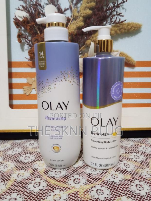 Olay Retinol Body Wash and Body Lotion · Photo 1