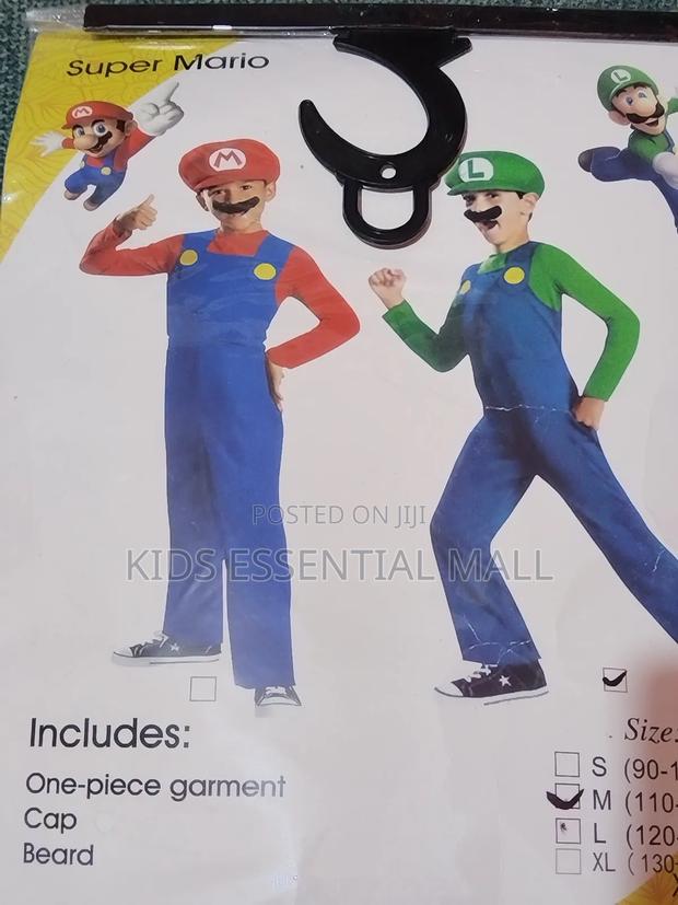 Super Mario Cartoon or Book Costume for Boys and Girls · Photo 1