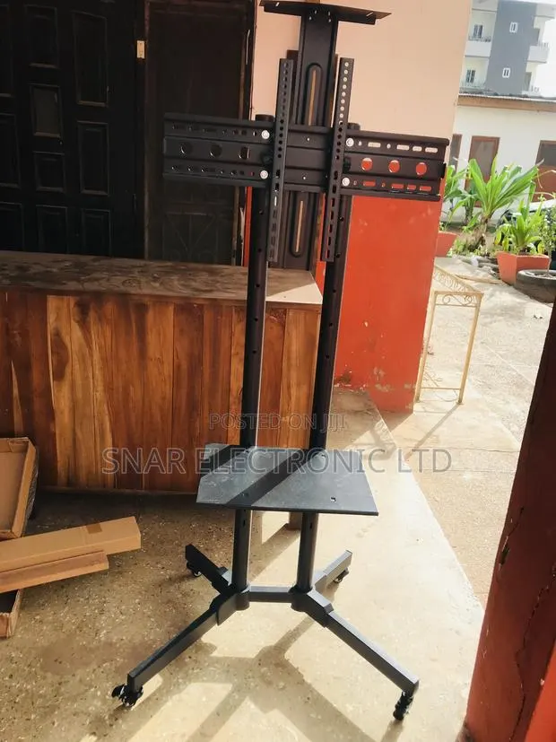 Highly Satisfyingly Universal Mobile TV Cart Stand · Photo 1