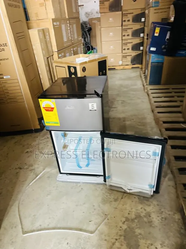 Newly Sealed in Box Midea 87l Fridge Table Top Double Door · Photo 1