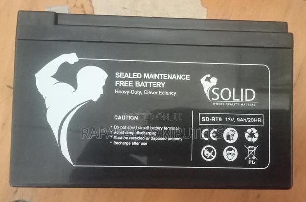 12v*9ah Ups Battery Solid Brand · Photo 1