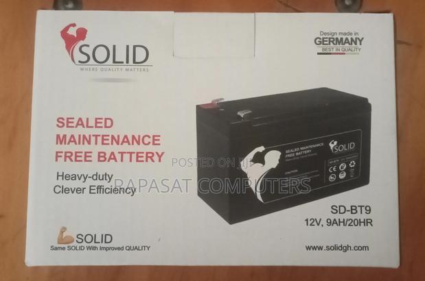 12v*9ah Ups Battery Solid Brand · Photo 2