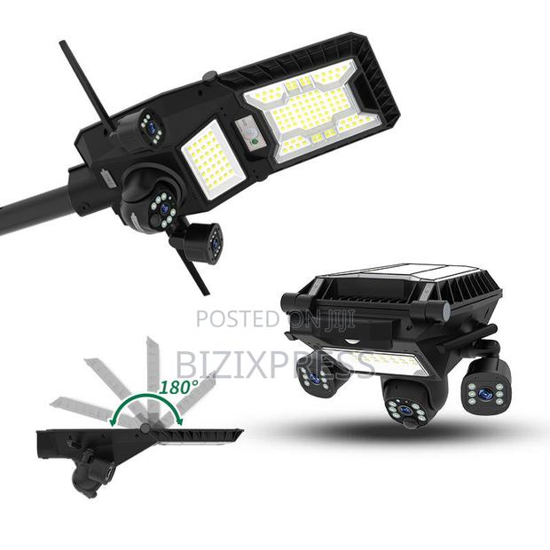 Outdoor Solar Wifi 3-lens Aov Camera · Photo 1