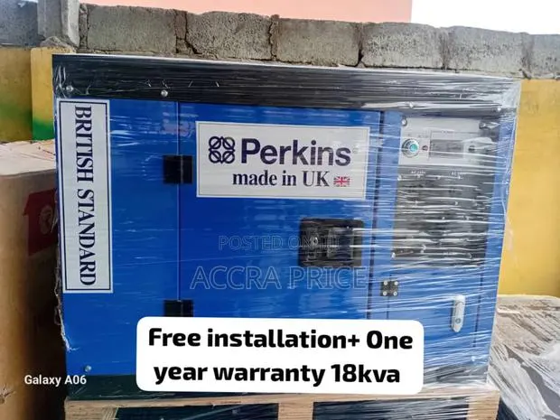 Actual Power Capacity Perkins 18kva Gen 18kva Genset · Photo 1