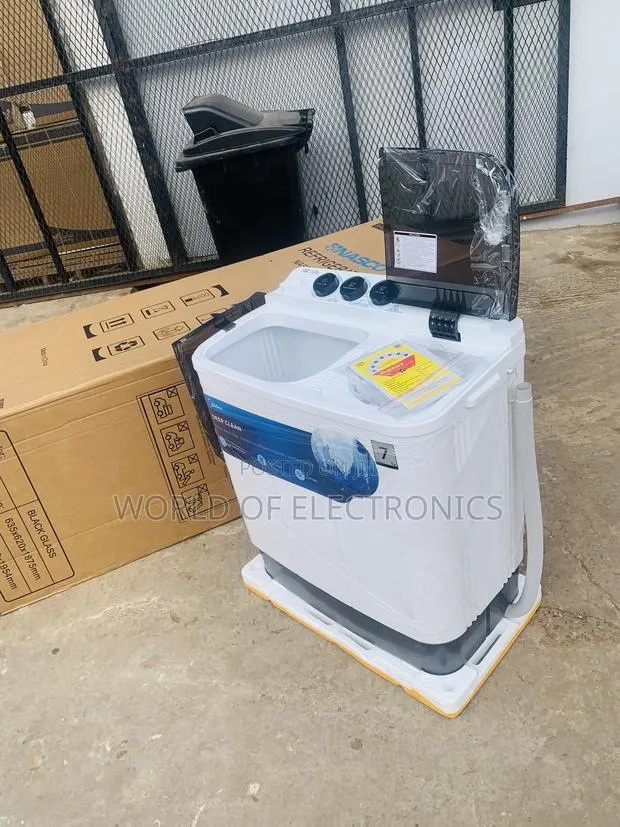 Newly in Box Midea 7kg Top Load Twintub Semi Automatic · Photo 1
