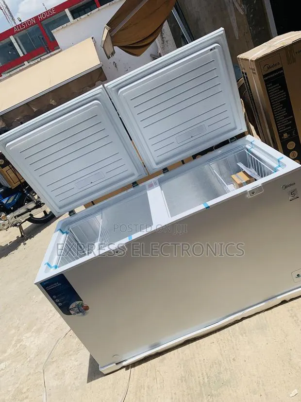 Eco Mode System Midea Chest Double Door White 508l Freezer · Photo 1