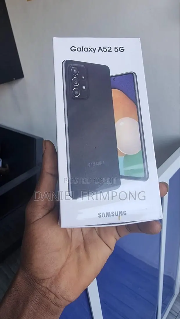 New Samsung Galaxy A52 128 GB Black · Photo 1